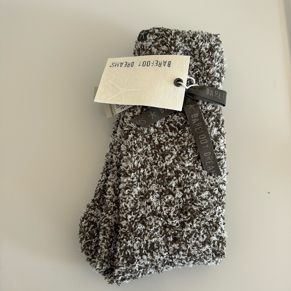 Barefoot Dreams CozyChic Socks NWT Heathered